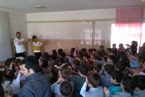 Öğrencilere ilk yardım dersi