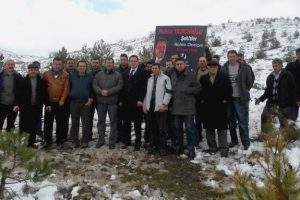 Yazıcıoğlu anısına hatıra ormanı