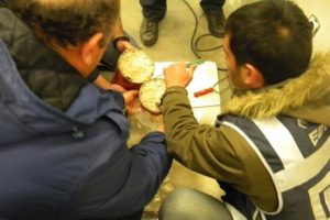 Yangın tüpünün içinden bakın ne çıktı?