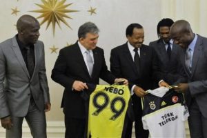 Pierre Webo Çankaya Köşkü'nde
