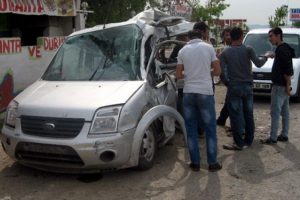 Korkunç kaza 3 can aldı