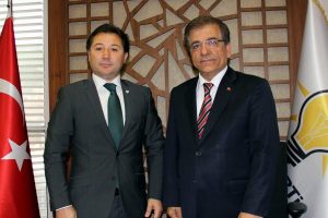 Mesut Mestan Sedat Yalçın'ı ziyaret etti
