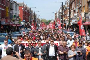 Aleviler'den protesto yürüyüşü