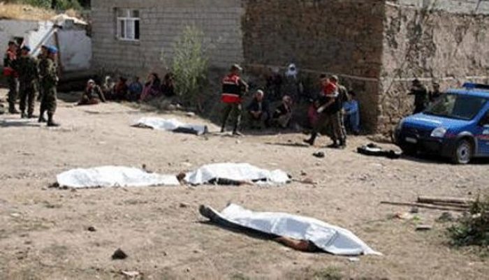 Kardeş kavgasına kalaşnikof karıştı