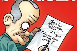 Alkol yasağı Penguen'in kapağında