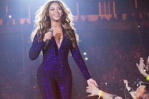 Beyonce sahnede tacize uğradı