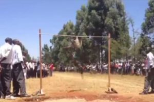 Yüksek atlamada yeni boyut !
