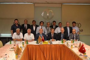 Yalçın'dan MÜSİAD'a ziyaret