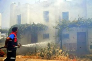Fırtına Bodrum'da kabus yaşattı