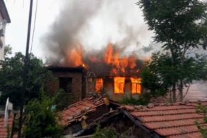 Bursa'da korkutan yangın