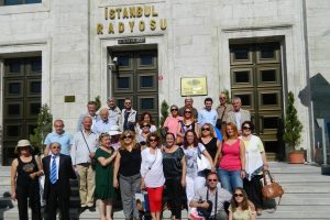 Kent Konseyi gönüllüleri TRT'ye konuk oldu