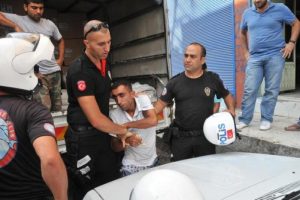 Yakalanacağını anlayınca...