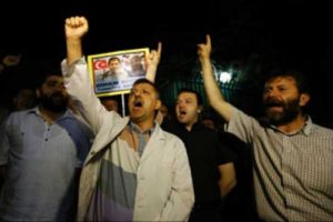 Ankara'da Mısır protestoları