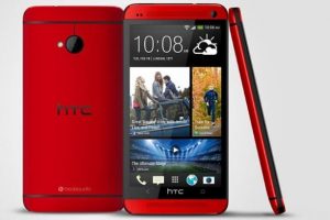 Kırmızı HTC One 7 Temmuz'da Türkiye'de
