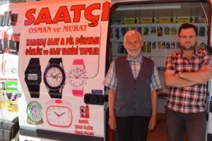 Saat tamiri ile geçen yarım asır