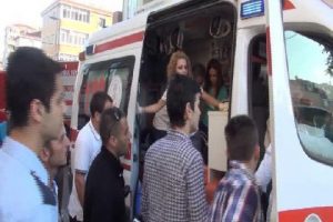 Sağlık ekibine çirkin saldırı