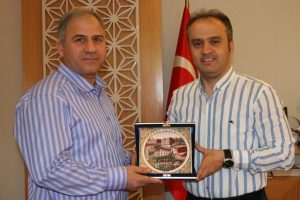 Emniyet Müdür Yardımcısı'ndan Aktaş'a veda ziyareti