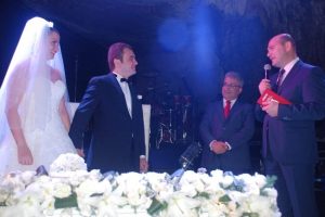 Soylu mağarada nikah şahitliği yaptı