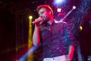 Murat Dalkılıç yağmura direndi