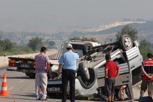 Arkeologlar kaza yaptı