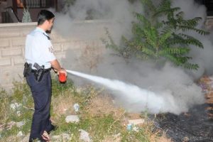 Alevlere polis müdahale etti