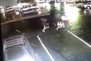 Kadına dayak kamerada