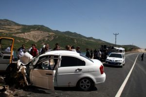 Tunceli'de korkunç kaza!
