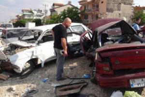 Zincirleme kazada 11 kişi yaralandı!