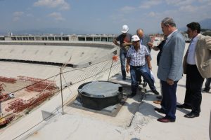 Timsah Arena'nın çatısı ne zaman bitecek?