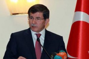 Davutoğlu konuşuyor
