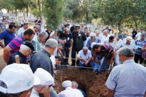 Kore Gazisi Aktaş'a son görev