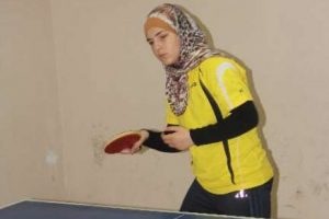 Suriyeli tenisçi Türkiye için ter dökmek istiyor