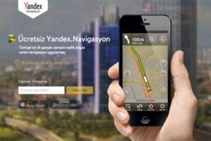 Yandex'ten ücretsiz navigasyon uygulaması