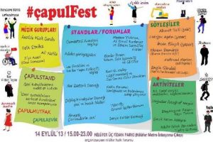 Gezi anısına Bursa'da #çapulfest