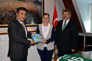 Gençay Eroğlu'ndan Bursaspor'a anlamlı ziyaret