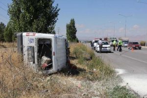 Bu kazada burnu bile kanamadı