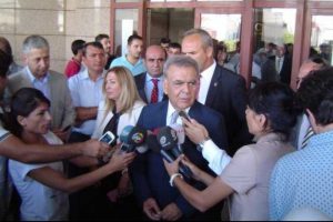 ''Gezi''ci yakınlarından Kocaoğlu'na protesto