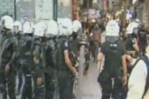 Taksim'de polis müdahalesi