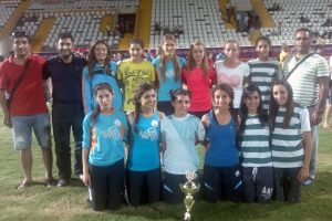 Osmangazi bayan atletizm takımı süper ligde