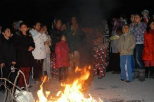 'Doğalgaz yansın' eylemi