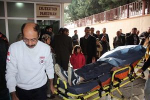 Evinin önünde vuruldu