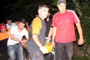Uludağ'da kadın dağcının can pazarı