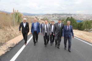 Bursa'da Balat'taki yol problemi çözülüyor