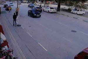 Bursa'da kaza dehşeti kamerada!