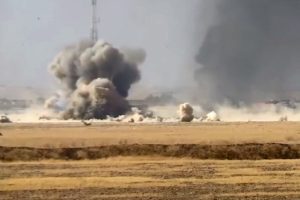 70 Irak askerinin öldüğü intihar saldırısı kamerada