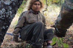 Kadın PKK'lı böyle yakalandı