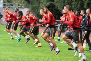 Galatasaray, Trabzonspor maçının hazırlıklarını sürdürdü