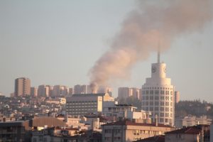 Ankara Hilton'da yangın