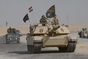 Irak ordusunda Şii flamaları