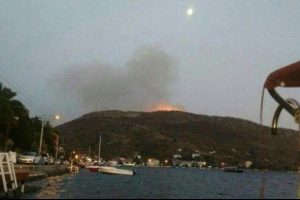 Marmaris'te orman yangını